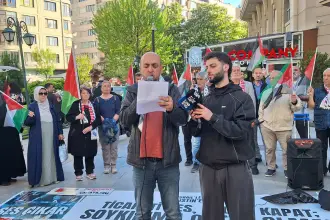 Eskişehir’de Filistin'le dayanışma eylemi: 'Nakba hâlâ devam ediyor'