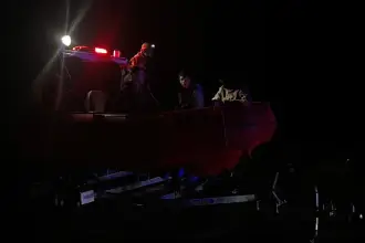 Kayseri’deki Tekir Gölü’nde mahsur kalan 3 kişi kurtarıldı