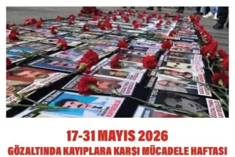 İHD ve TİHV’den kayıplar haftası için etkinlikler