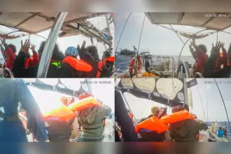İsrail'den Küresel Sumud Filosu’na Akdeniz'de saldırı: 23 tekneyle irtibat koptu, 100 kişi alıkondu