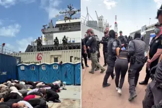 Sumud Filosu üyelerine işkence: İsrail Ulusal Güvenlik Bakanından "İsrail'e hoş geldiniz" paylaşımı