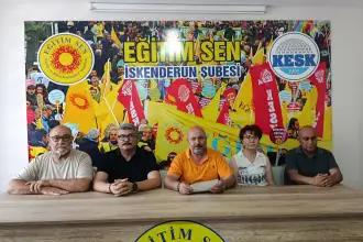 Hatay’da Eğitim Sen’den tepki: “Hak arayan öğretmenler yalnız değildir