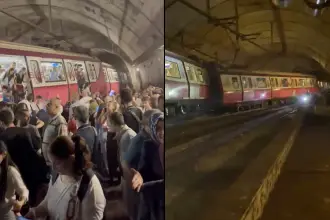 Kadıköy-Sabiha Gökçen Havalimanı Hattı'nda metro raydan çıktı