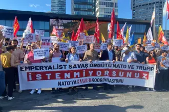 NATO Zirvesi’ne karşı İstanbul’da eylem: NATO’yu istemiyoruz