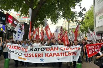 Ankara'da NATO protestosu: 