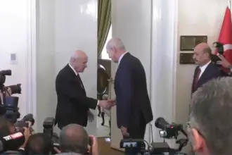 Numan Kurtulmuş'un 'çerçeve yasa' turu başladı: İlk durak Devlet Bahçeli oldu