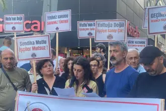 Atakum Belediyesi işçileri Genel-İş'i protesto etti: Ödenmeyen ücretler için eylem