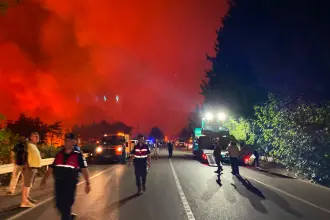 Muğla Fethiye'de orman yangını: Alevlere havadan ve karadan müdahale sürüyor