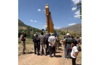 Bingöl’de JES projesi: Şirket jandarma eşliğinde köye girdi