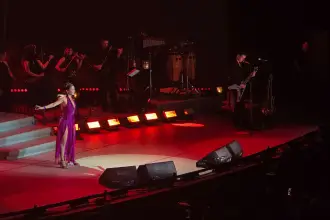 Harbiye'de Göksel rüzgarı