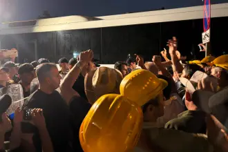 Ankara'daki madencilere polis müdahalesi: Sendikacılar gözaltına alındı