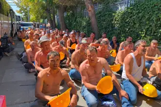 Doruk Madencilik ve Eti Gümüş işçileri direnişte dokuz günü geride bıraktı: Madencinin sabrını sınamayın