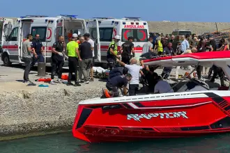 Girne açıklarında batan gemiye ilişkin kaptan dahil 8 kişi gözaltına alındı