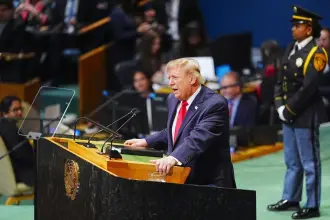 Trump BM kürsüsünde konuştu: Vermem gereken önemli bir karar var