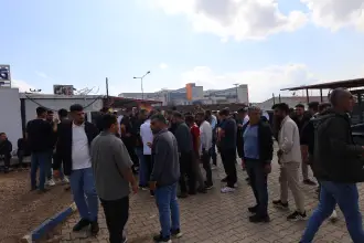 Hastane inşaatı işçilerinin direnişi sürüyor: 