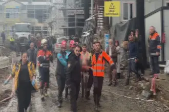Beykoz'da sel sonrası su tahliyesi yapan işçi kuyuya düşerek hayatını kaybetti