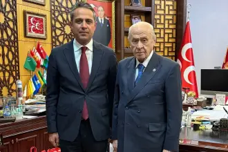 Ankara 2 No'lu Baro Başkanı seçildi, ilk ziyareti MHP lideri Bahçeli'ye oldu