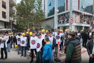 İmbat Madencilik işçileri alacakları için Ankara'ya yürüyor