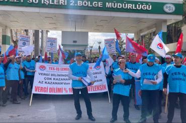 TES-İş İzmir 1 No’lu Şube üyeleri: Ek protokolden hiçbir kazancımız yok