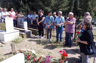Emek Partili Münür Alikoç, ölümünün 1. yılında mezarı başında anıldı