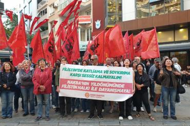 EMEP İzmir İl Örgütü Nakba'nın yıldönümünde Filistin halkı ile dayanışma çağrısı