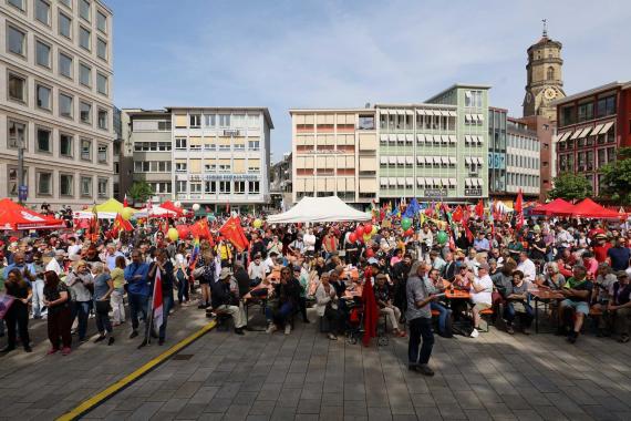 Almanya'da 1 mayıs