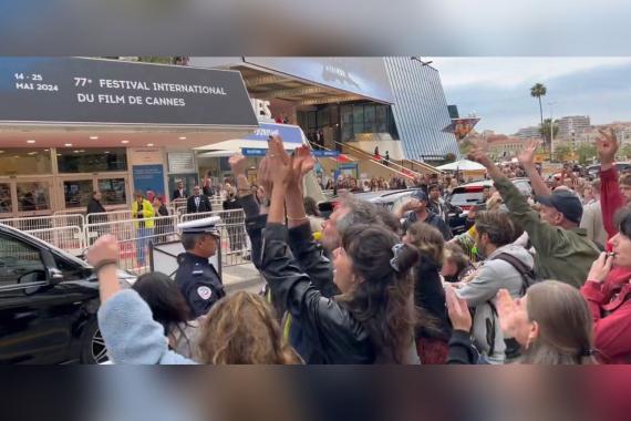 Festival çalışanlarının eylemi Deadline kameralarına yansıdı