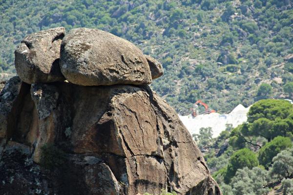 Beşparmak (Latmos) Dağları. 