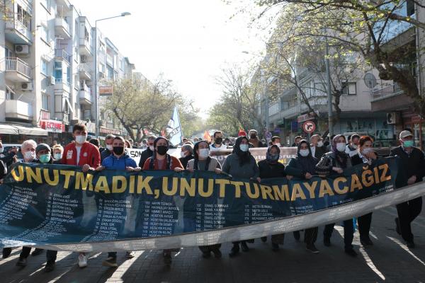 Soma davası öncesi yürüyüş