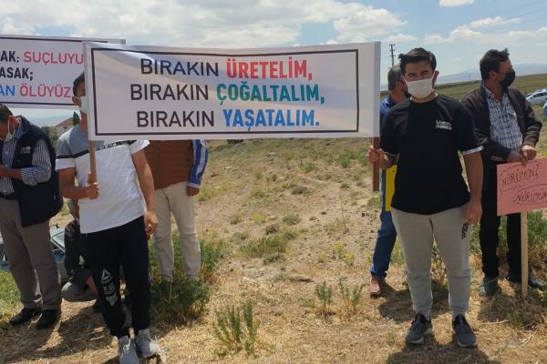 Karaburna Köyü Sevdalıları Platformu eylem yaptı