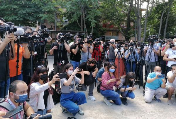 Ankara'da gazetecilerin eylemi 