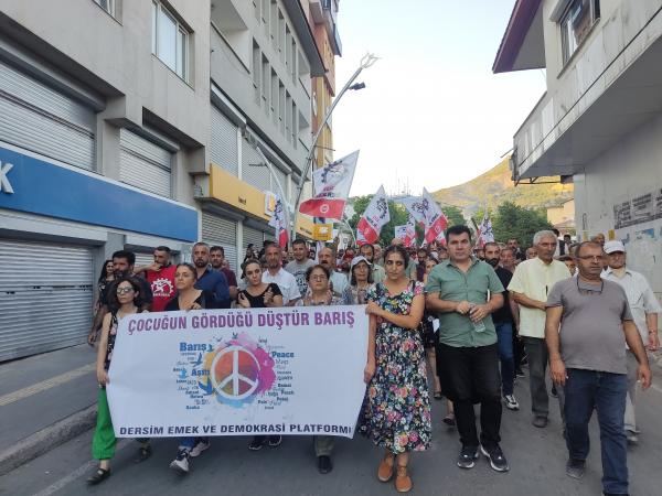 Dersim emek ve demokrasi platformu açıklaması