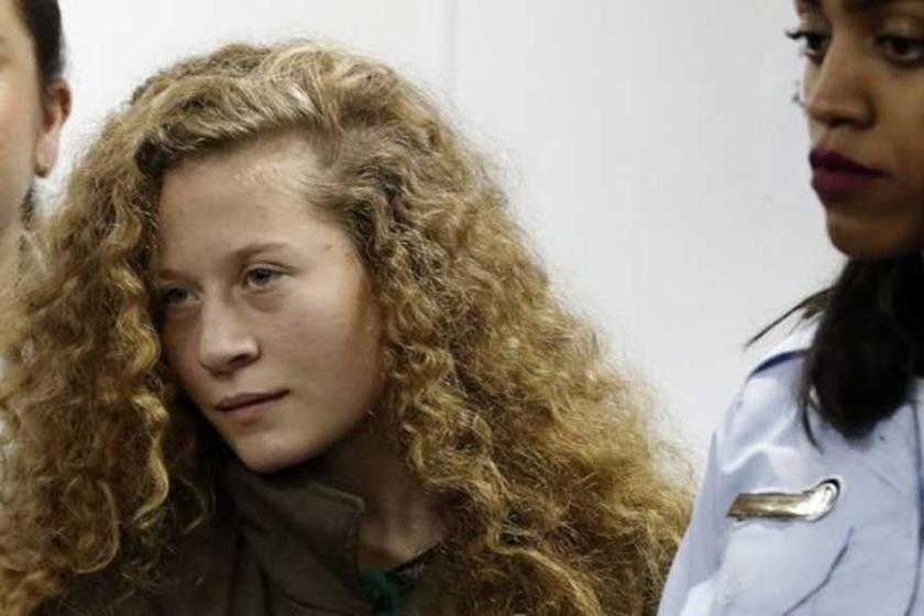 'Filistin’in cesur kızı' Ahed Tamimi'ye hapis cezası verildi