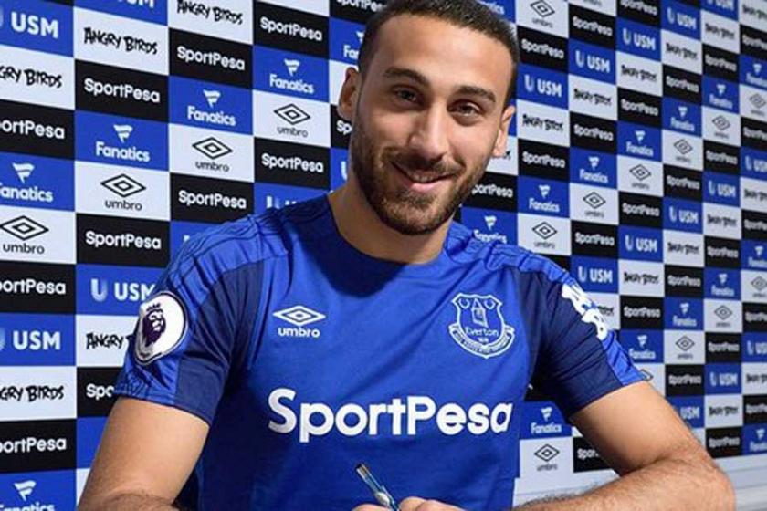 Cenk Tosun Everton formasıyla imzayı attı