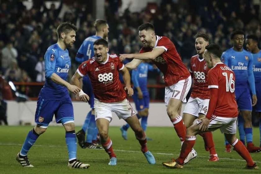 Nottingham Forest'tan Arsenal'e soğuk duş