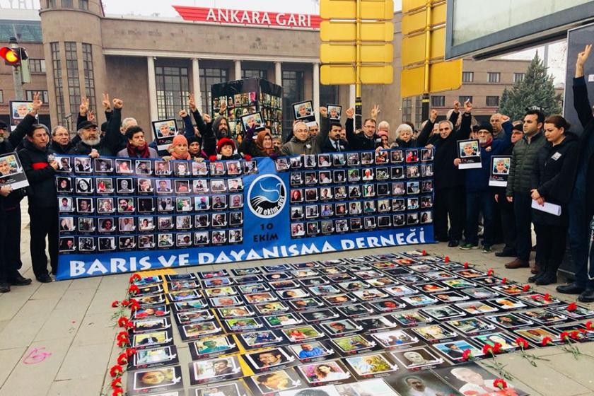 10 Ekim Katliamının 27. ayı: Her yıl Ankara Garında olacağız