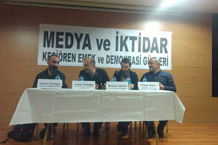 Ankara'da medya paneli: Gazeteci dayanışması umut veriyor