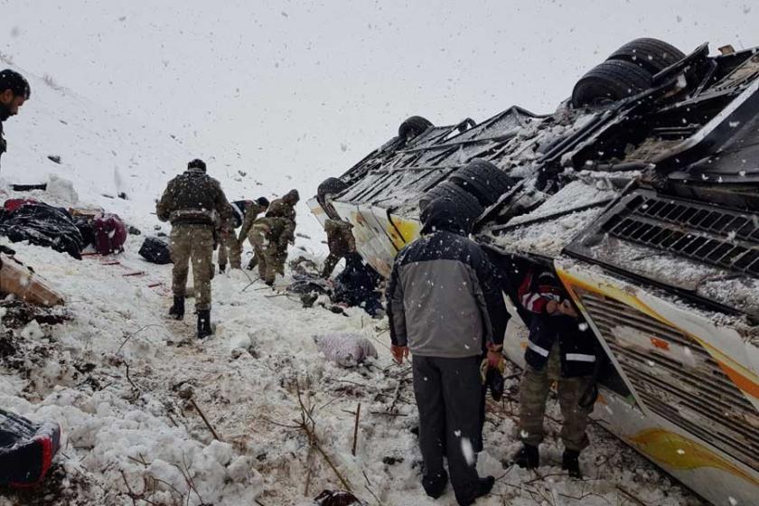 Bingöl Solhan'da otobüs dereye uçtu: 6 ölü