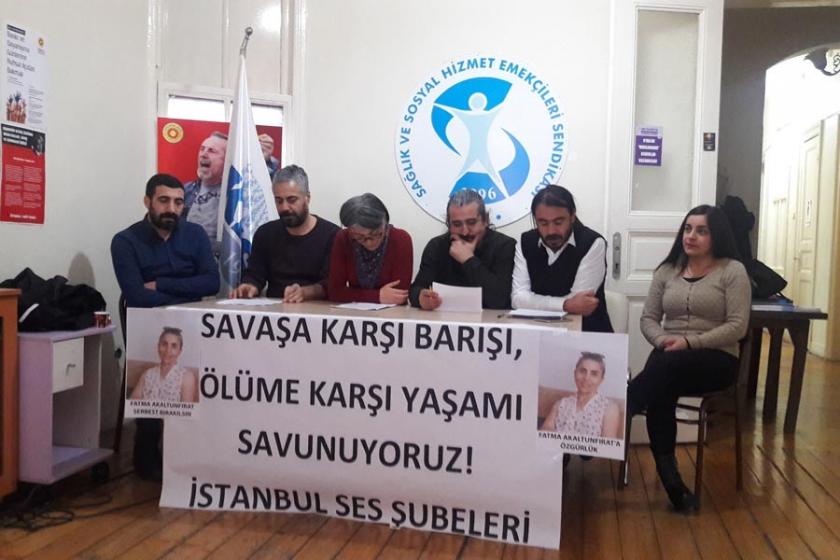 SES: Biz savaşın değil, barışın tarafıyız