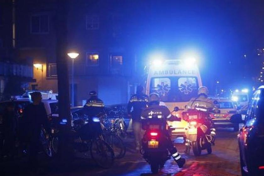 Amsterdam'da silahlı saldırı: En az 1 ölü, 2 yaralı