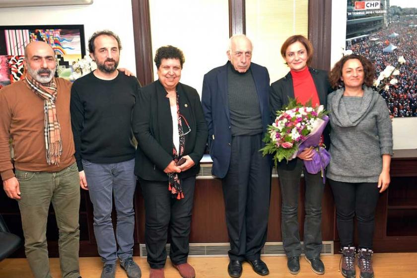 İstanbul Tabip Odasından Canan Kaftancıoğlu'ya ziyaret