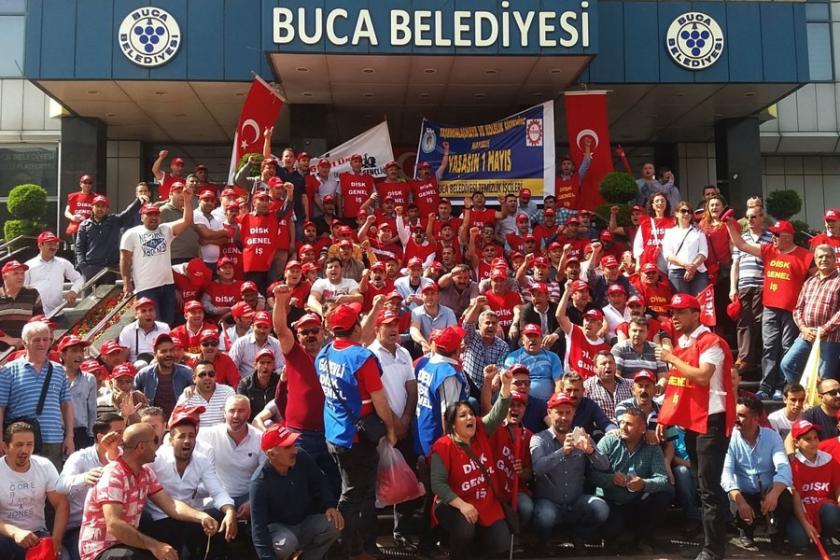 Buca Belediyesi İşçileri: Savaş bizim yararımıza değil