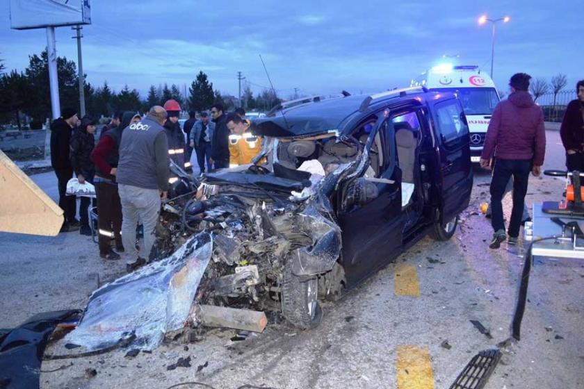 Ankara'da trafik kazası: 4 ölü, 1 yaralı