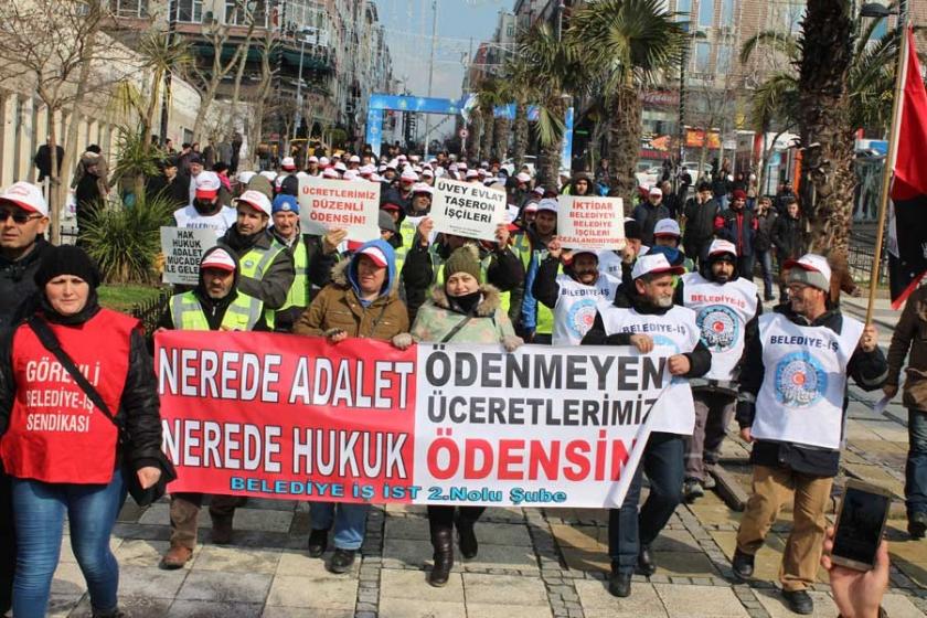 Avcılar Belediyesi işçilerin ücretlerini yine ödemedi