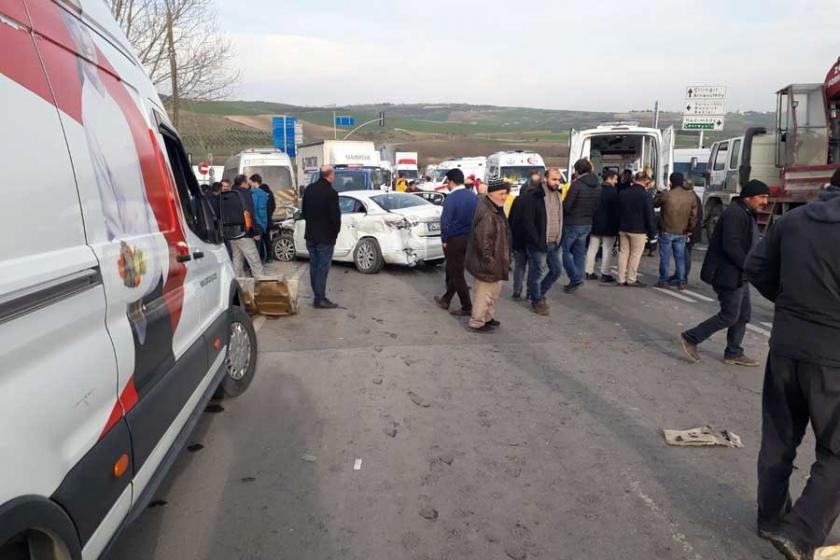 Arnavutköy'de öğrenci servisi kaza yaptı : 1 öğrenci öldü