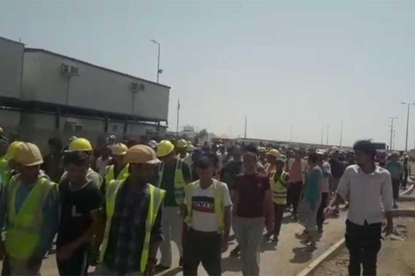 ‘Haklarımızı alana kadar Cidde’de grevdeyiz’