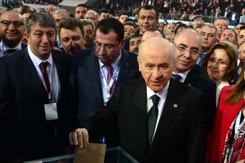 Devlet Bahçeli 9'uncu kez MHP'nin genel başkanı oldu