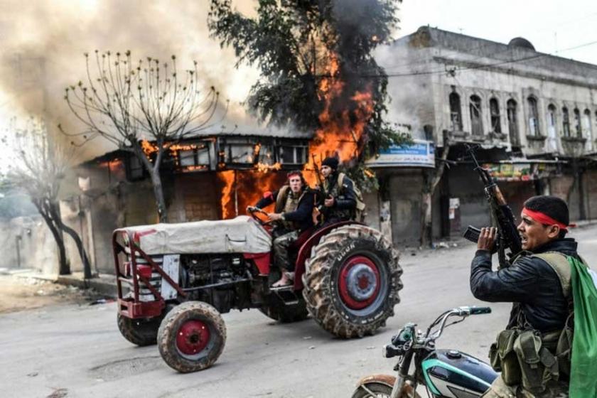 Afrin’de ÖSO yağması