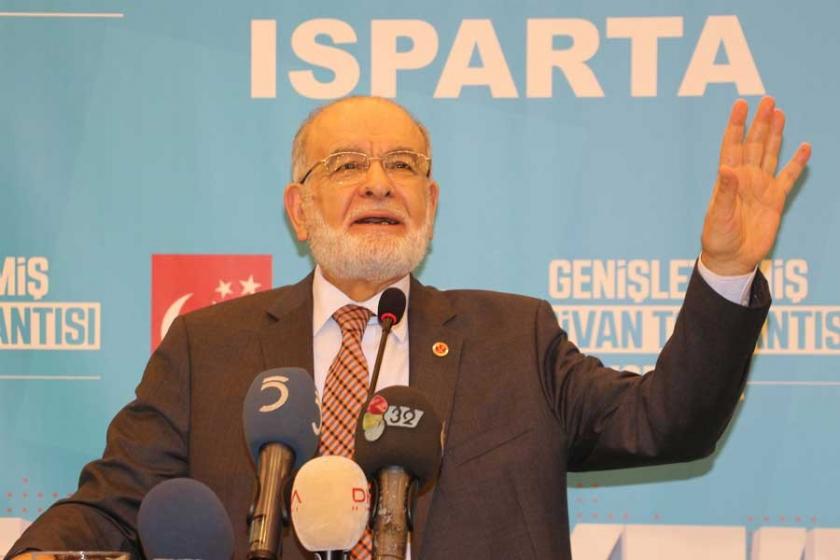 SP Lideri Karamollaoğlu: Bu millet sizi aşağı indirecek