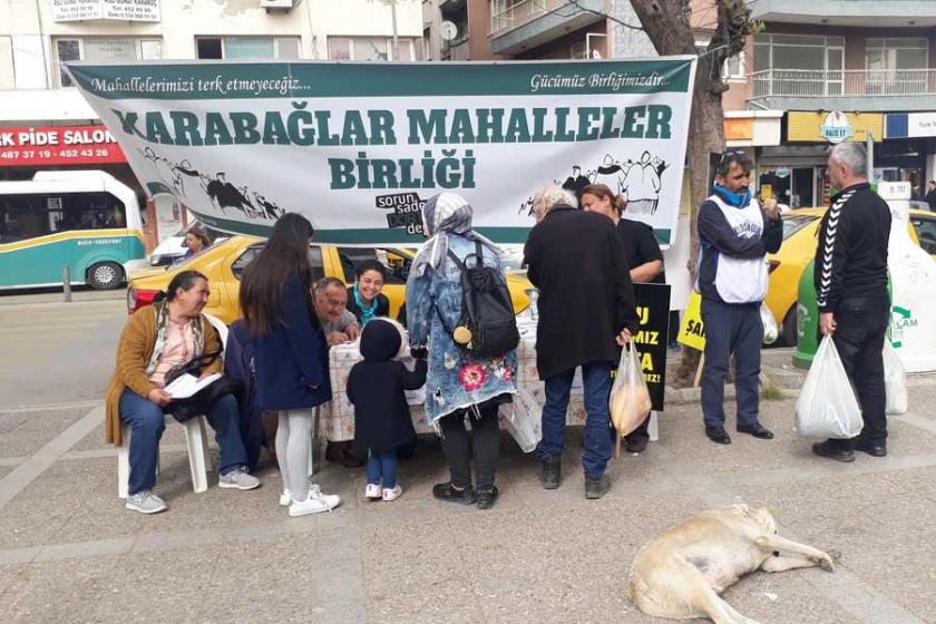 İzmir Karabağ halkından 'kentsel dönüşüme' itiraz